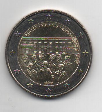 MALTA DEL AÑO 2012 DE 2 EUROS CONMEMORATIVAS